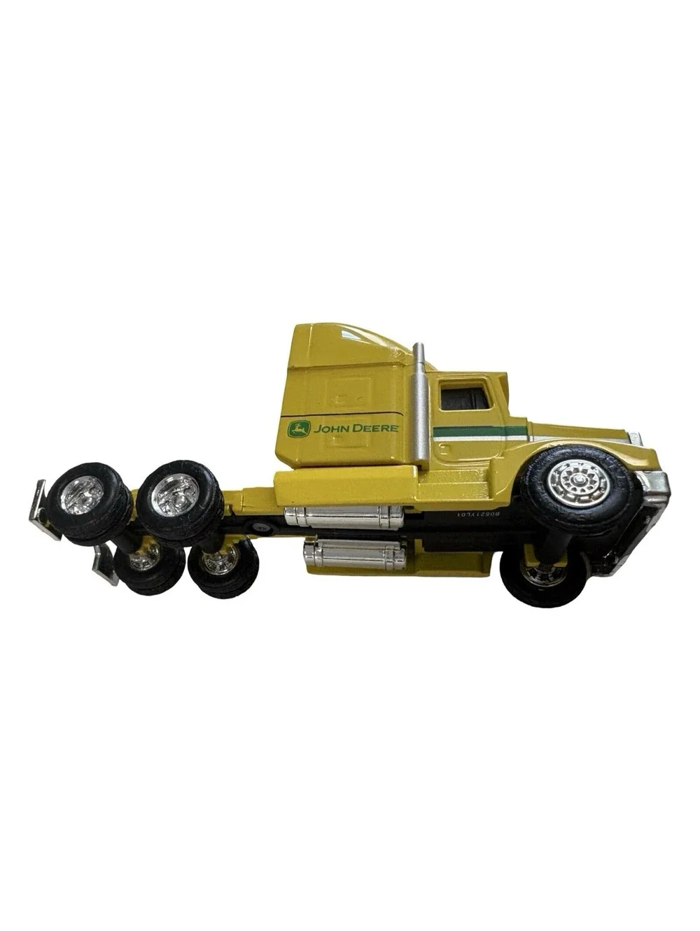 Ertl John Deere Truck Semi 18 Wheeler Yellow Diecast Toy Model Truck Cab Only